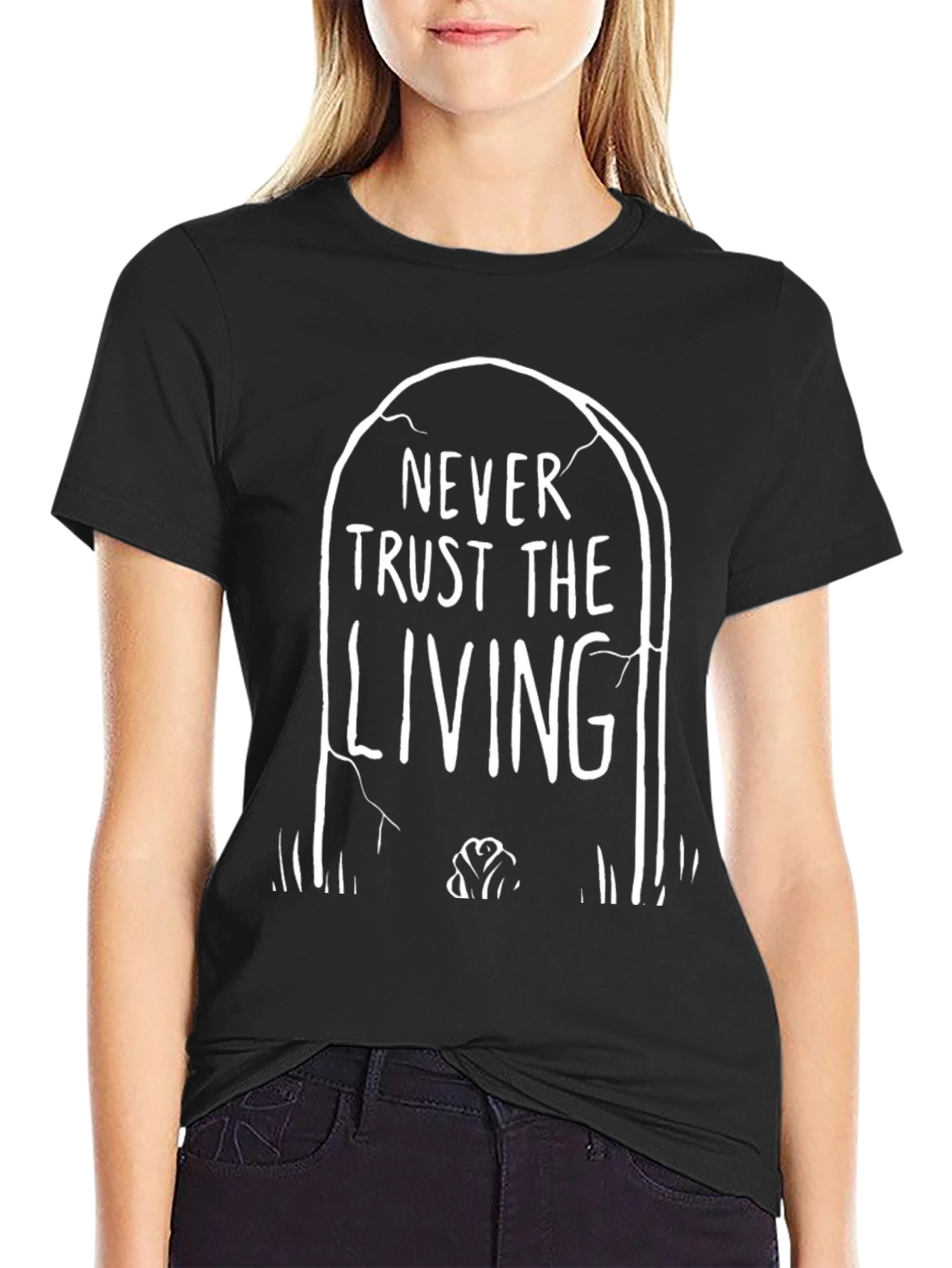Never Trust the Living Graphic Tee