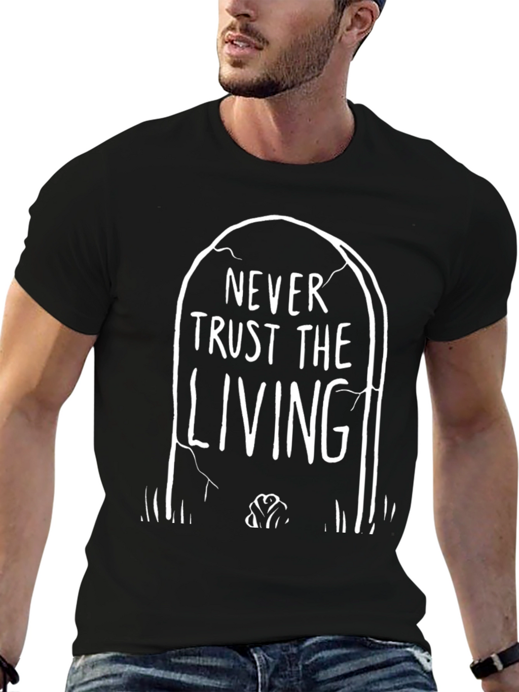 Never Trust the Living Graphic Tee