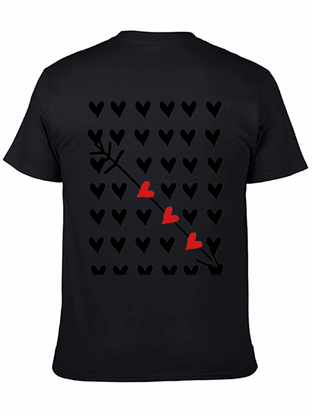 Heart Arrow T-Shirt - Trendy Graphic Tee