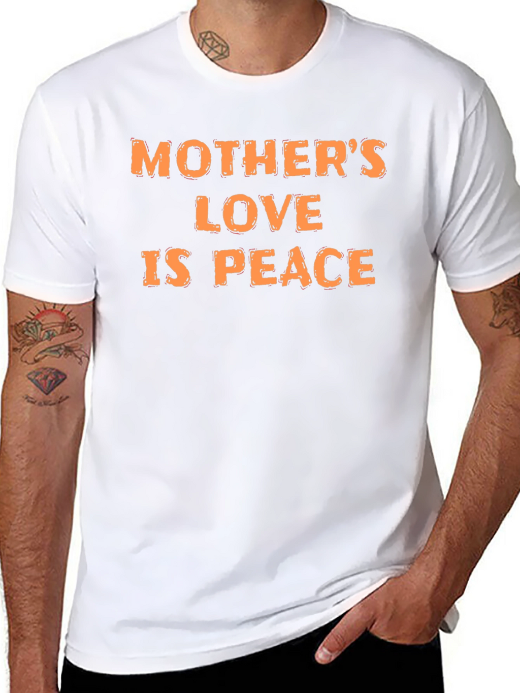 Mothers Love is Peace - Graphic T-Shirt