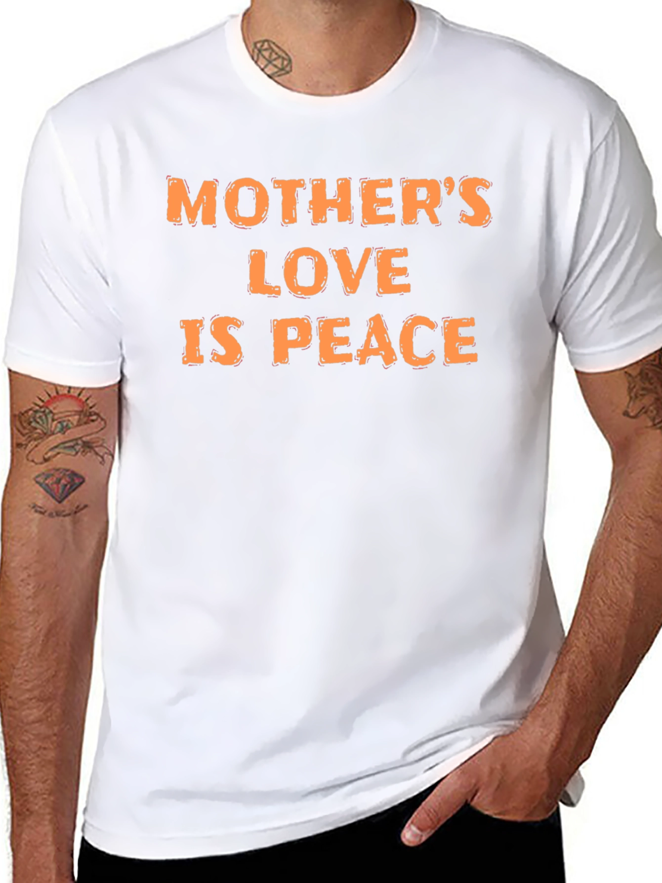 Mothers Love is Peace - Graphic T-Shirt