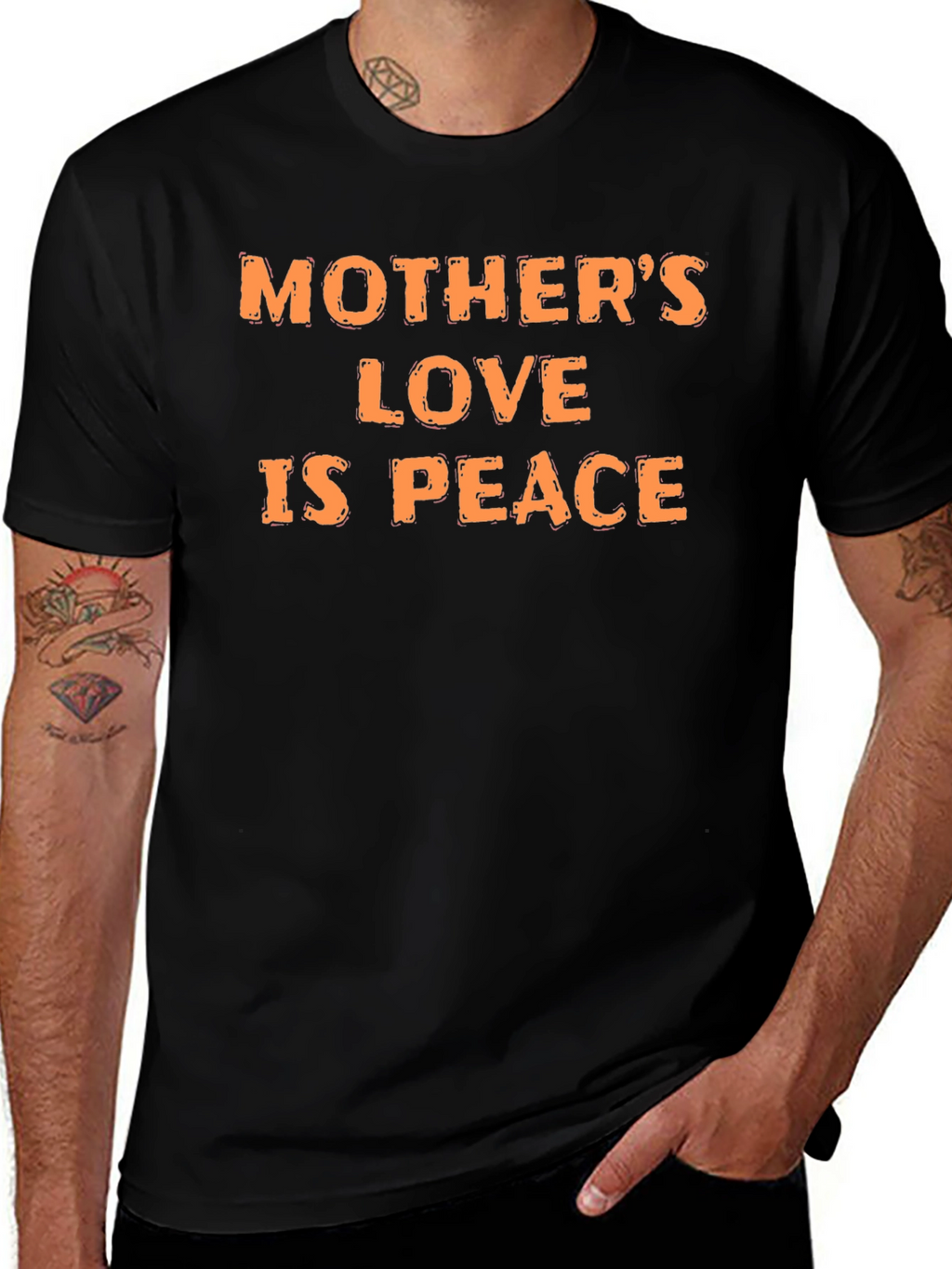 Mothers Love is Peace - Graphic T-Shirt