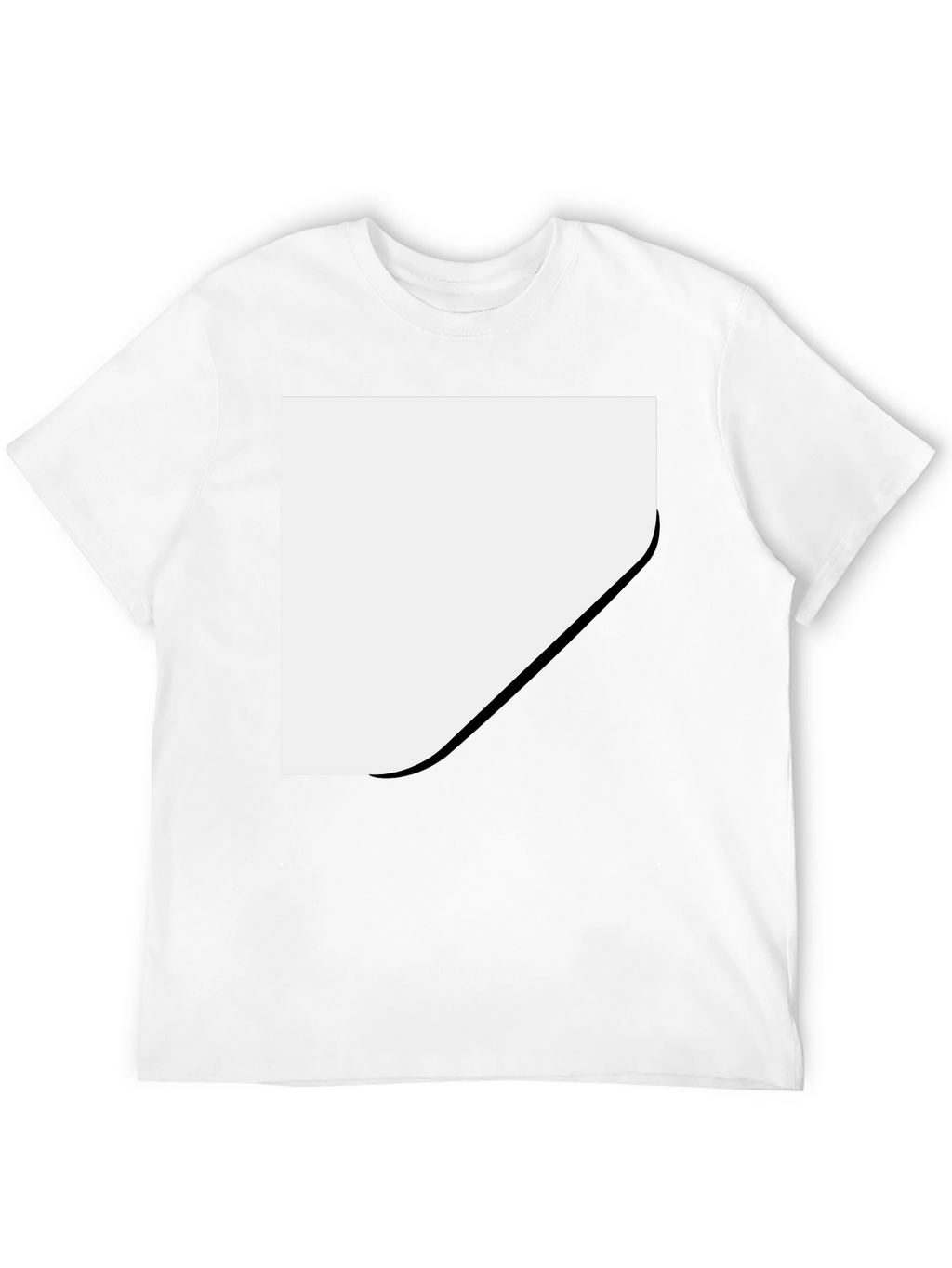 Blank Black T-Shirt - Customizable Template
