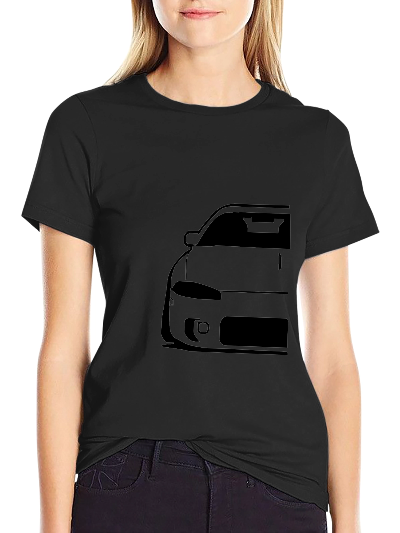 Car Silhouette T-Shirt - Minimalist Design
