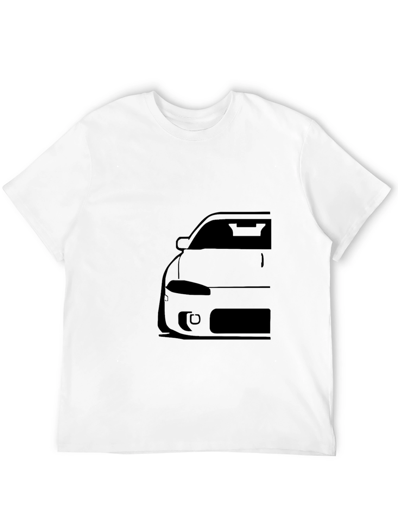 Car Silhouette T-Shirt - Minimalist Design