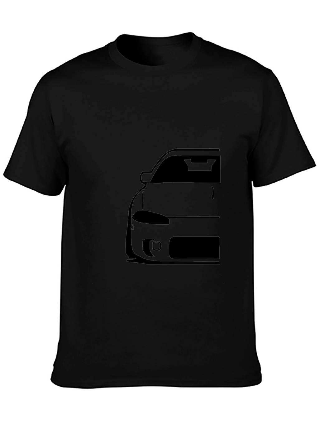 Car Silhouette T-Shirt - Minimalist Design