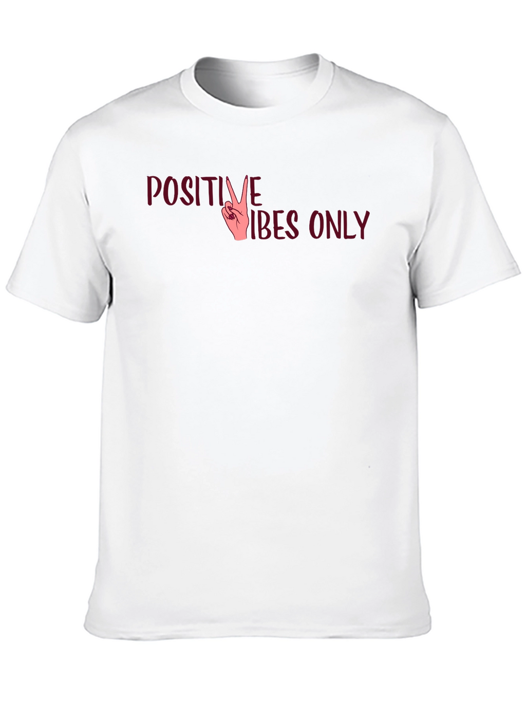 Positive Vibes Only Graphic Tee