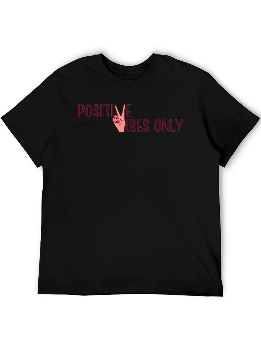 Positive Vibes Only Graphic Tee