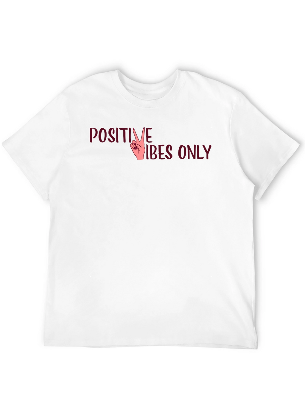 Positive Vibes Only Graphic Tee