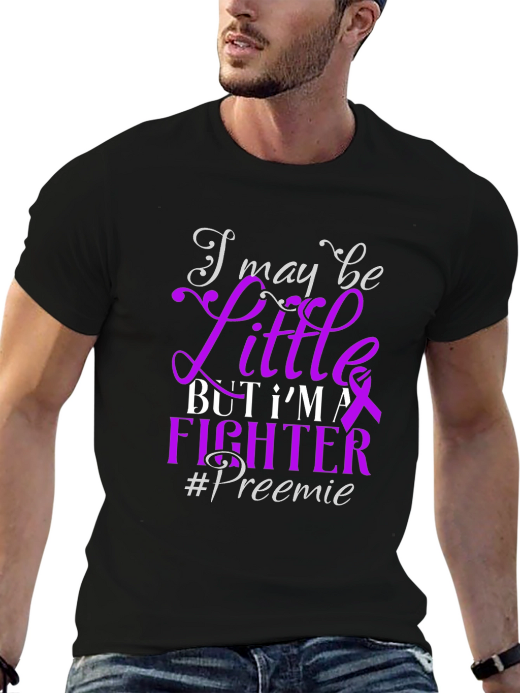 Premie Fighter T-Shirt Black Cotton