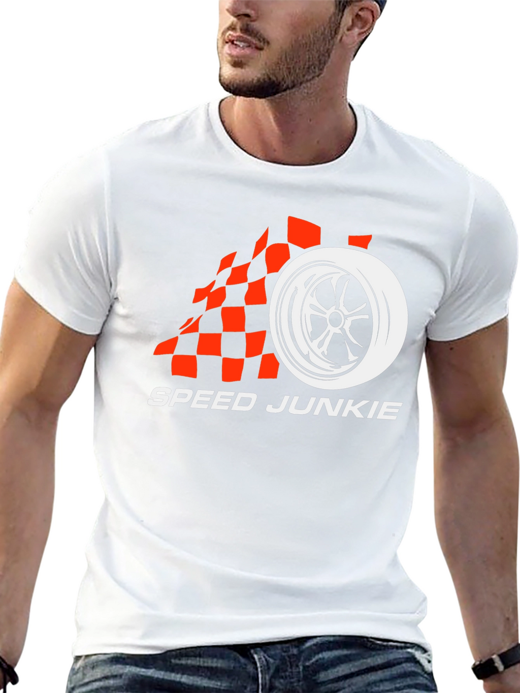 Speed Junkie Graphic Tee - Black