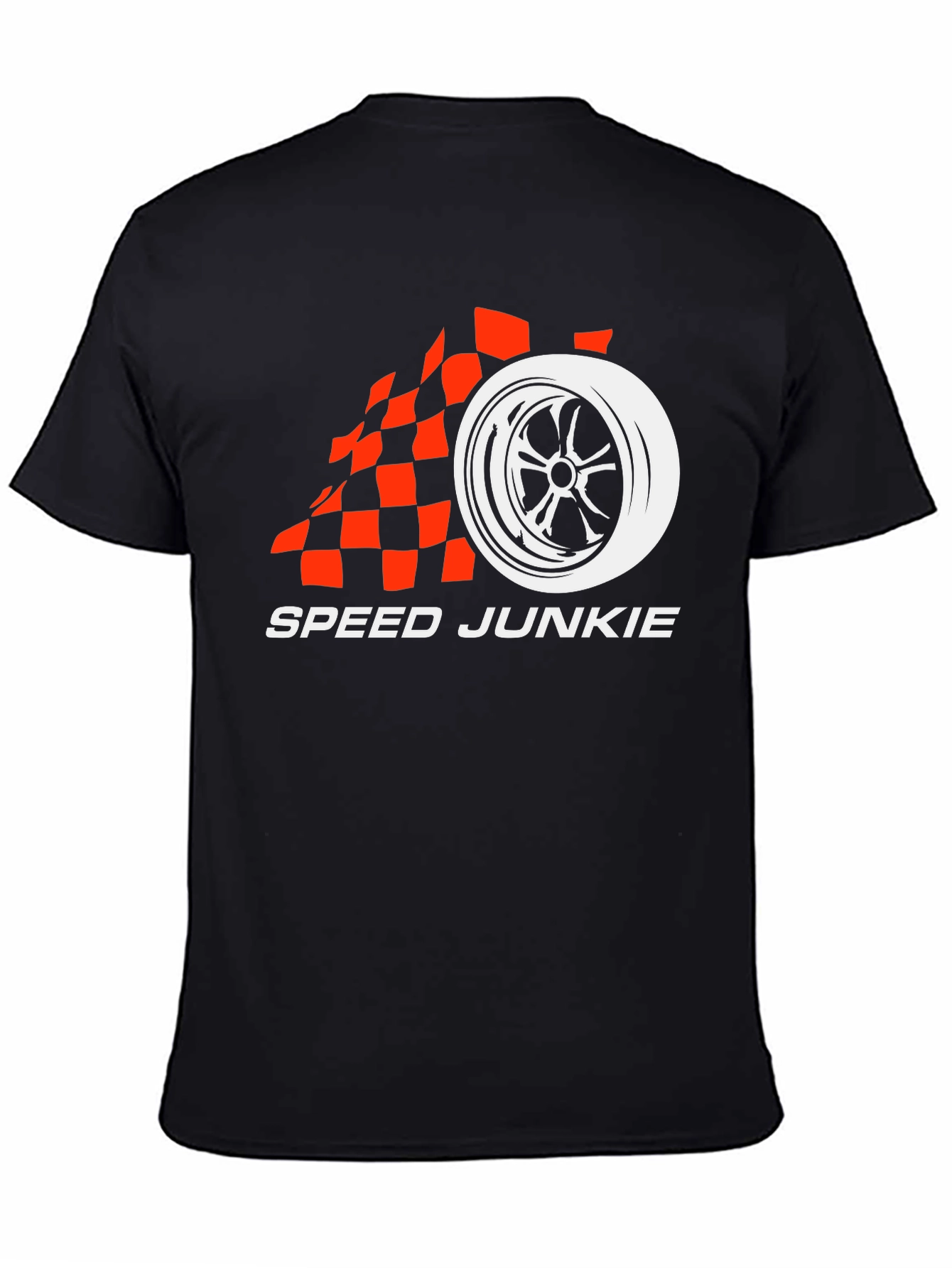 Speed Junkie Graphic Tee - Black