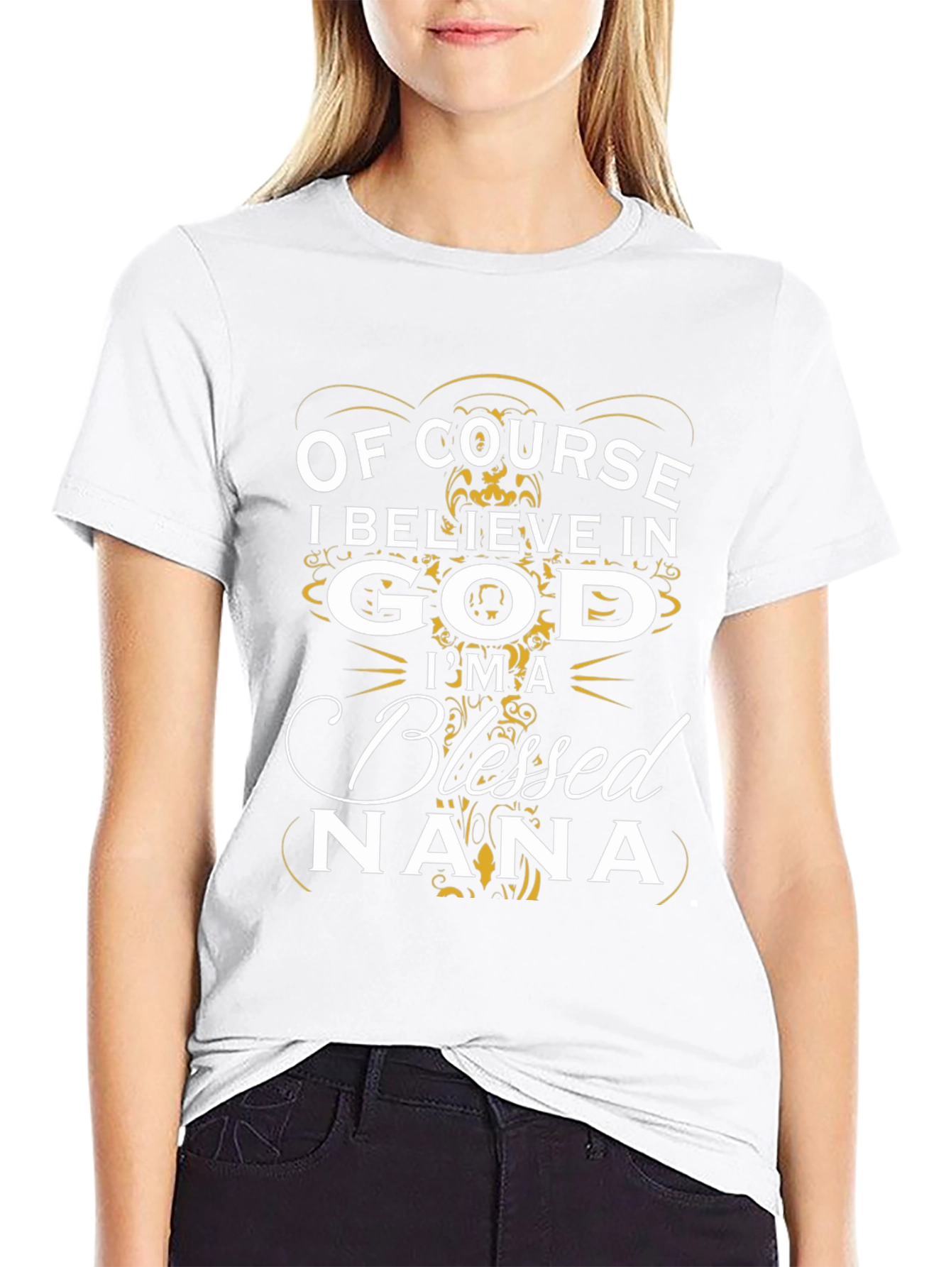 Blessed Nana Graphic T-Shirt