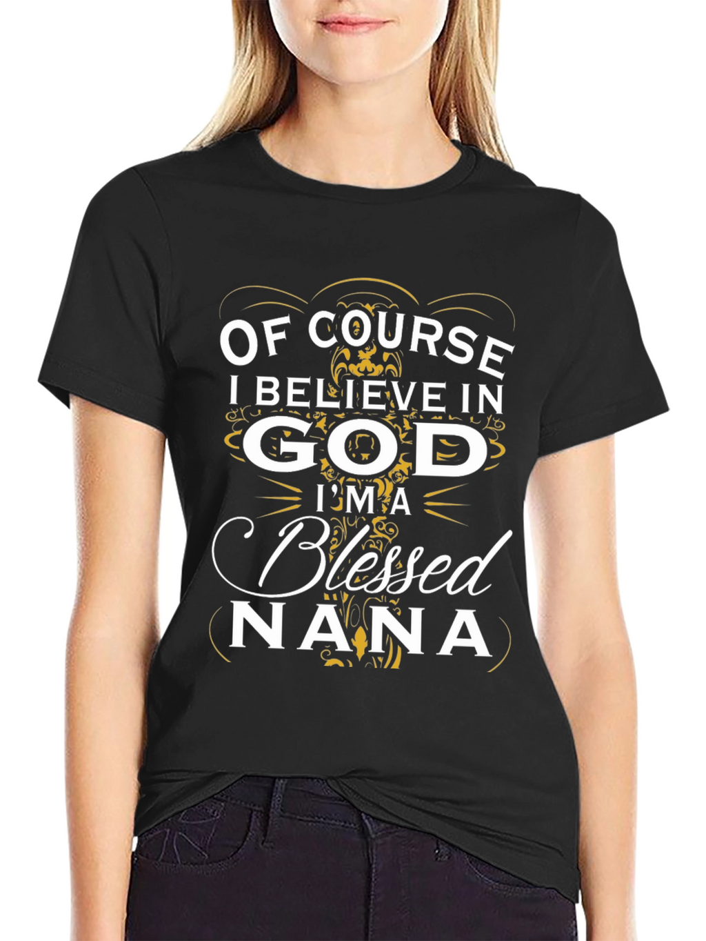 Blessed Nana Graphic T-Shirt
