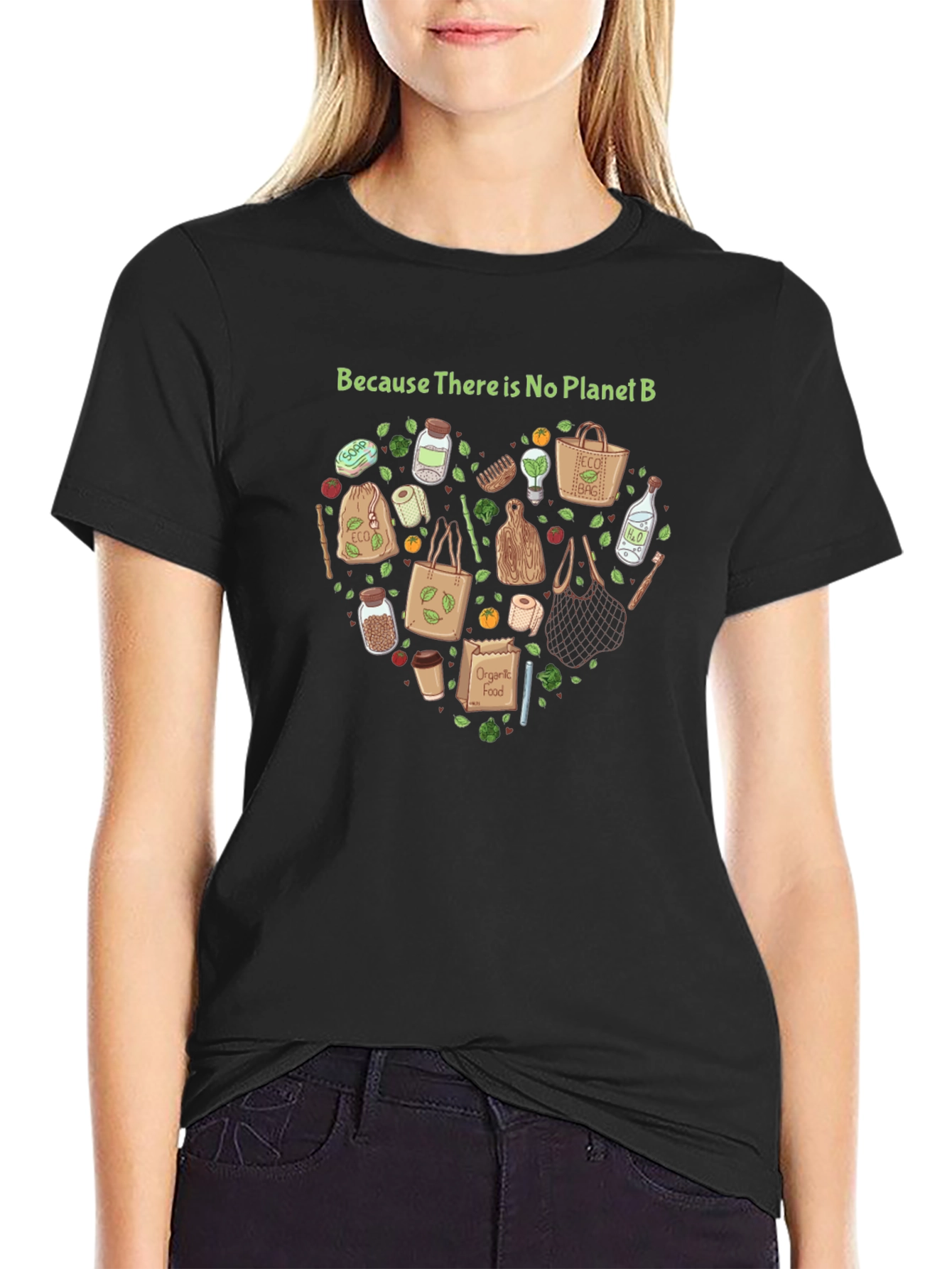 Eco-Friendly Planet B Graphic Tee