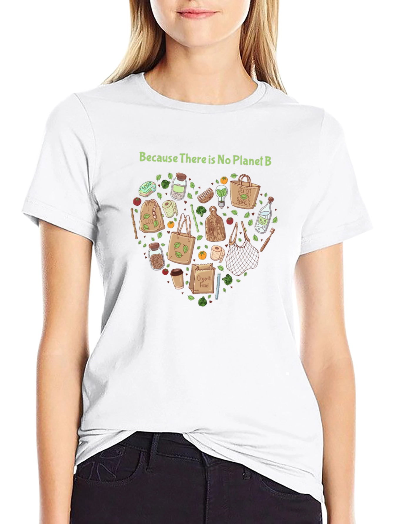 Eco-Friendly Planet B Graphic Tee
