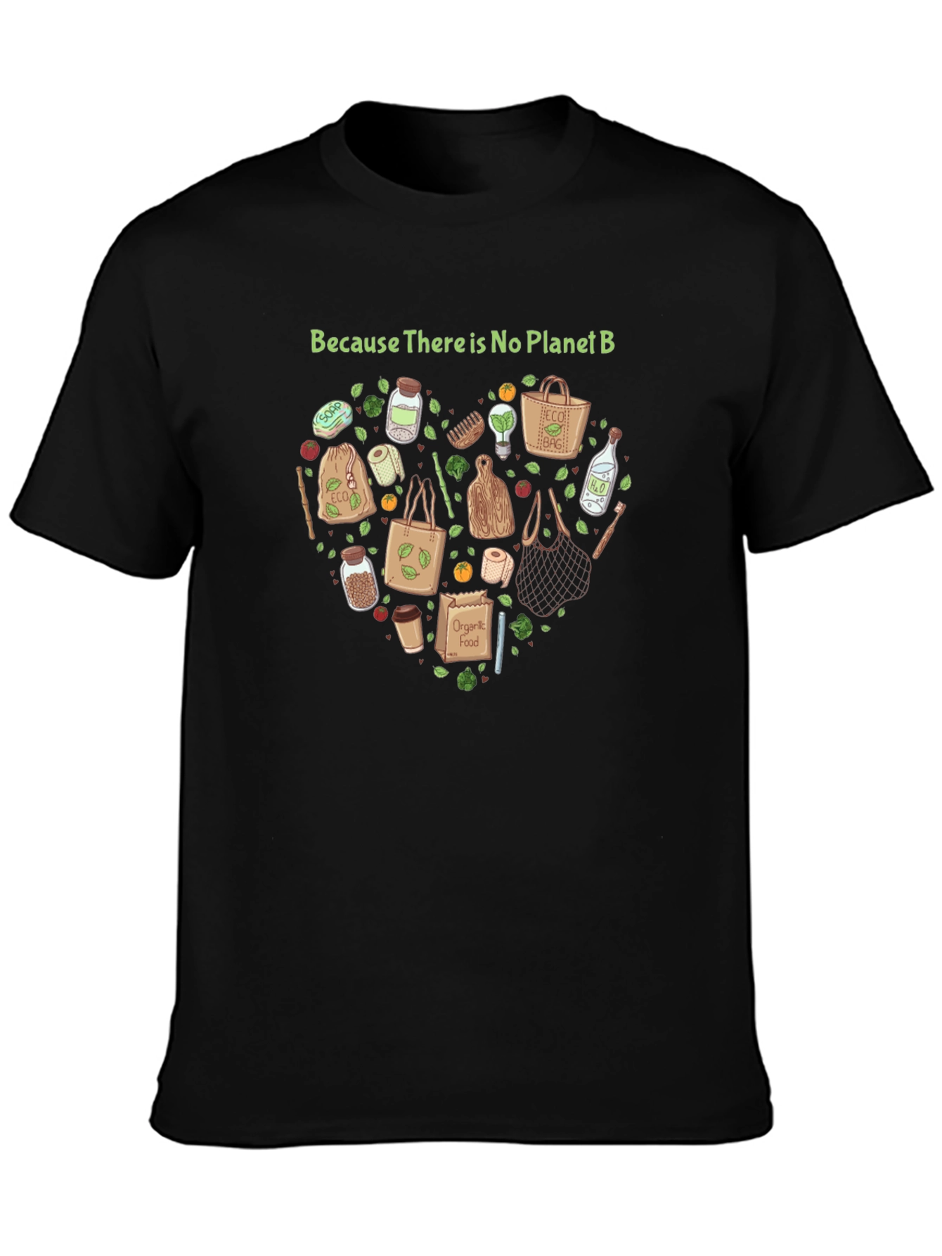 Eco-Friendly Planet B Graphic Tee