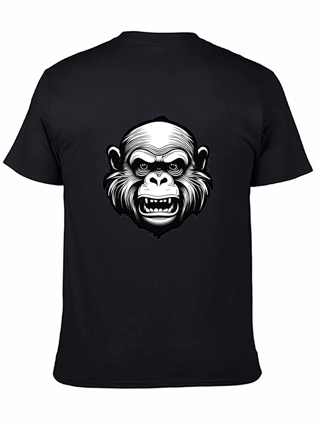 Cool Gorilla Graphic Black T-Shirt