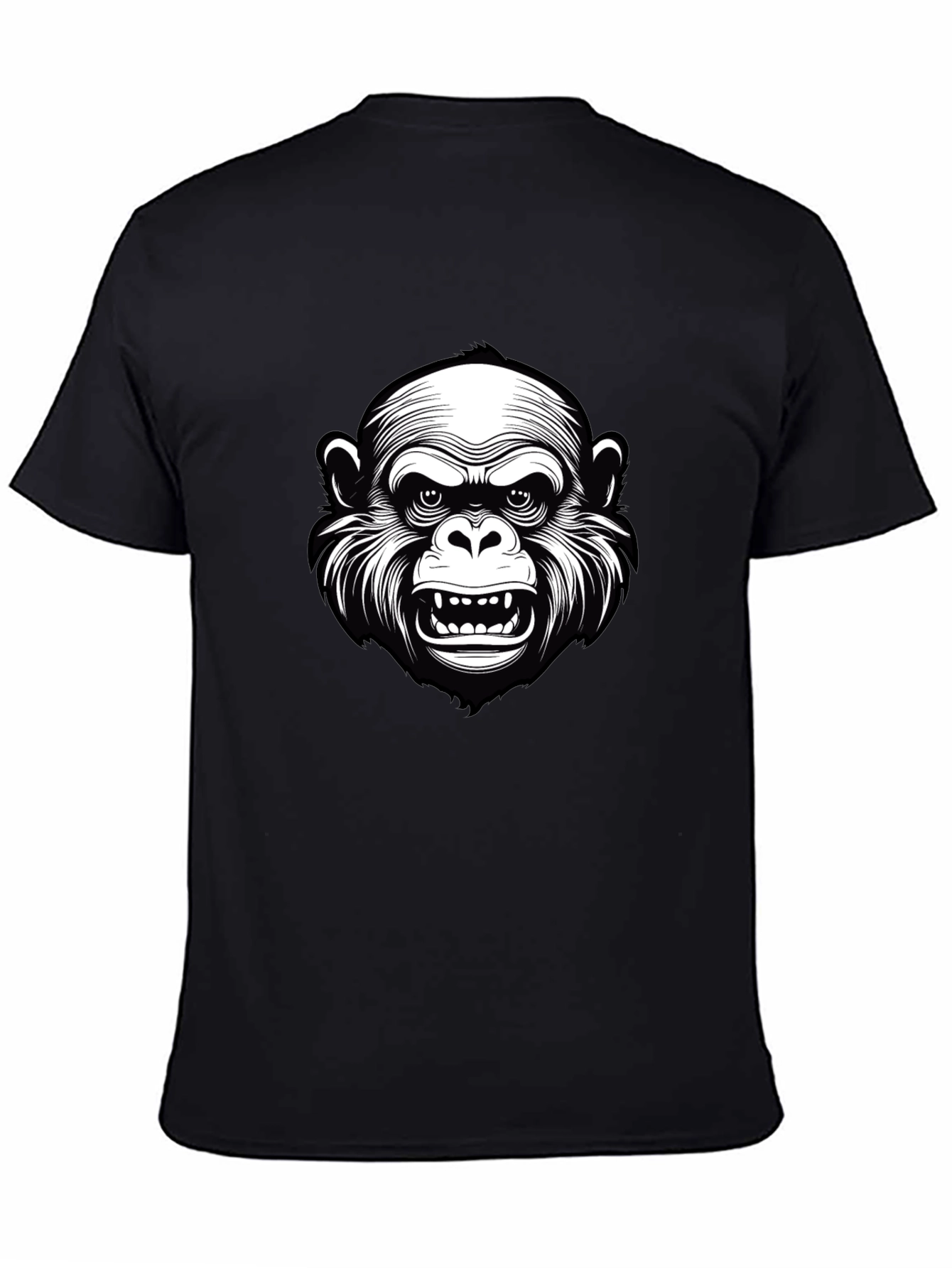 Cool Gorilla Graphic Black T-Shirt