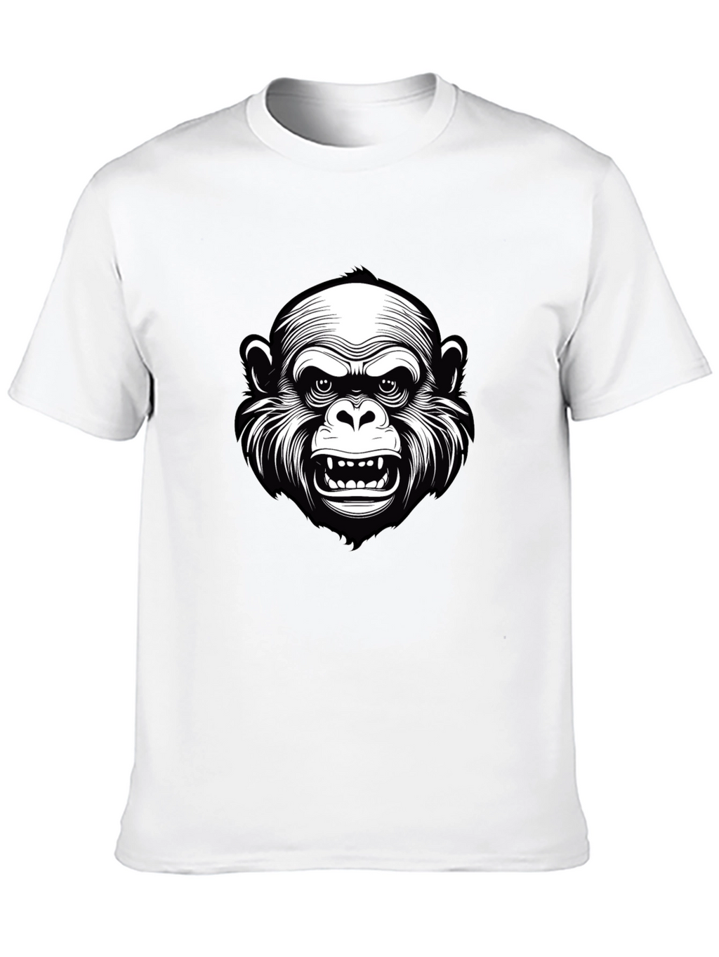 Cool Gorilla Graphic Black T-Shirt