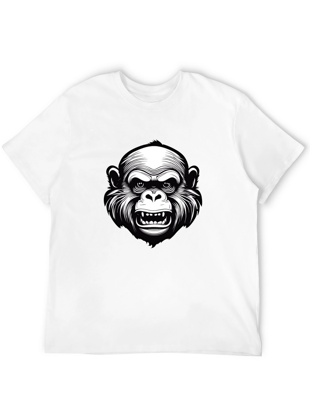 Cool Gorilla Graphic Black T-Shirt