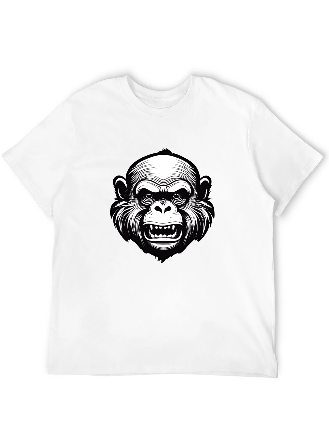 Cool Gorilla Graphic Black T-Shirt