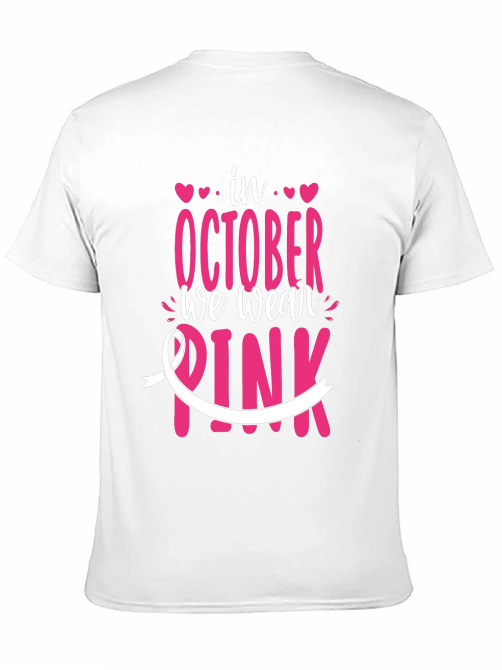 October We Wear Pink T-Shirt