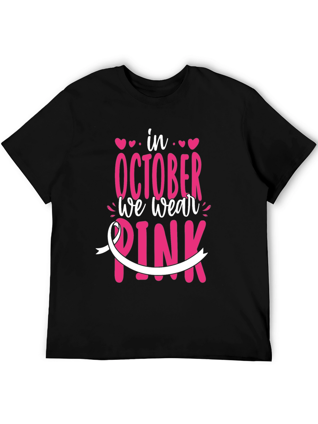 October We Wear Pink T-Shirt