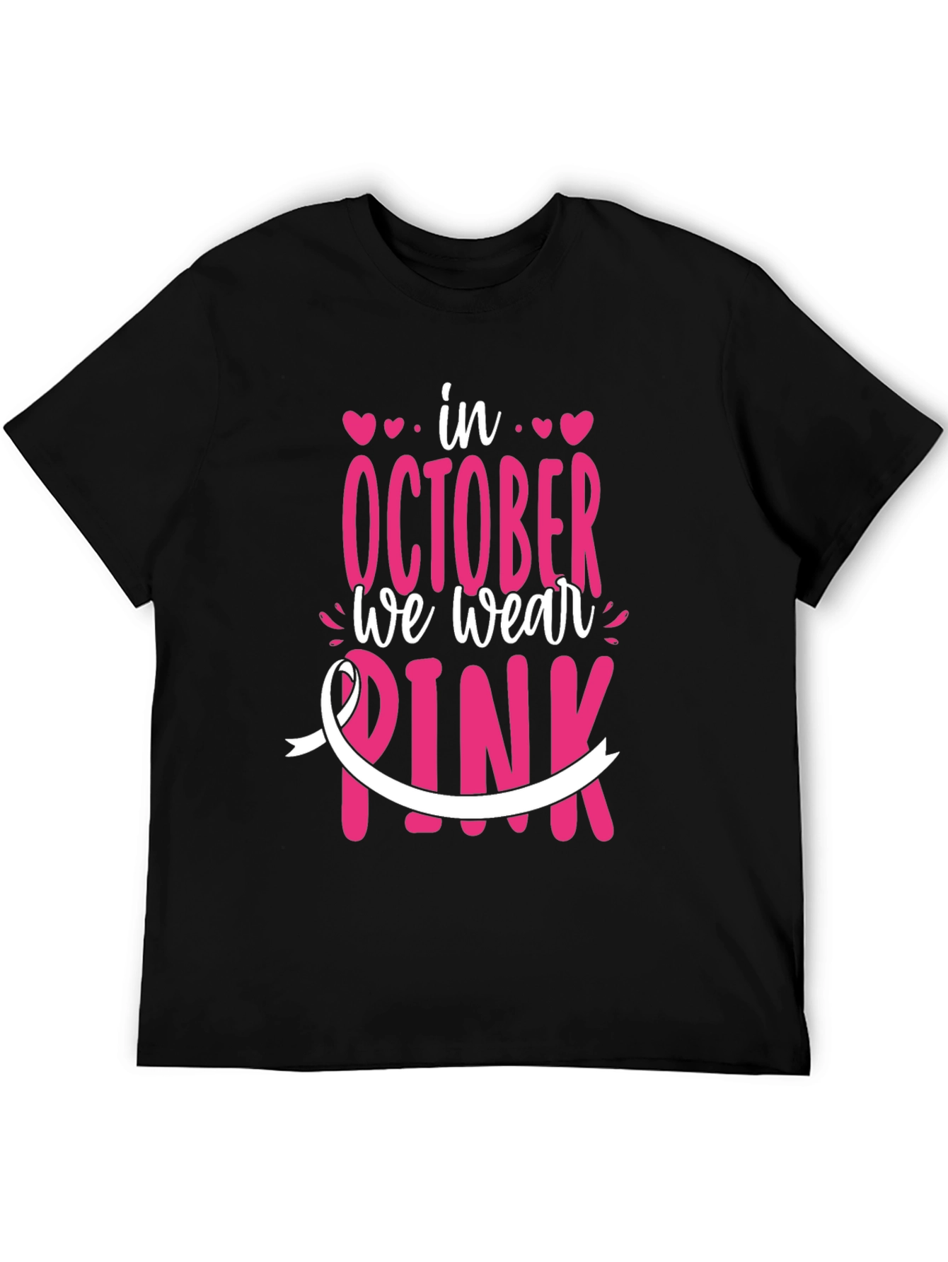 October We Wear Pink T-Shirt