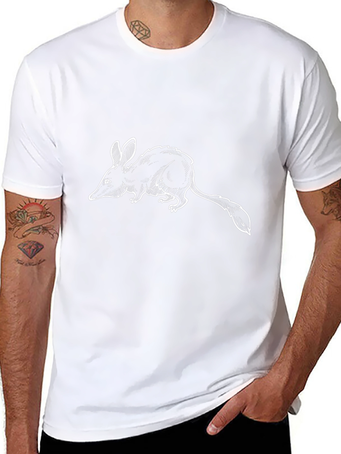 Bandicoot Graphic Tee - Mens Black T-Shirt