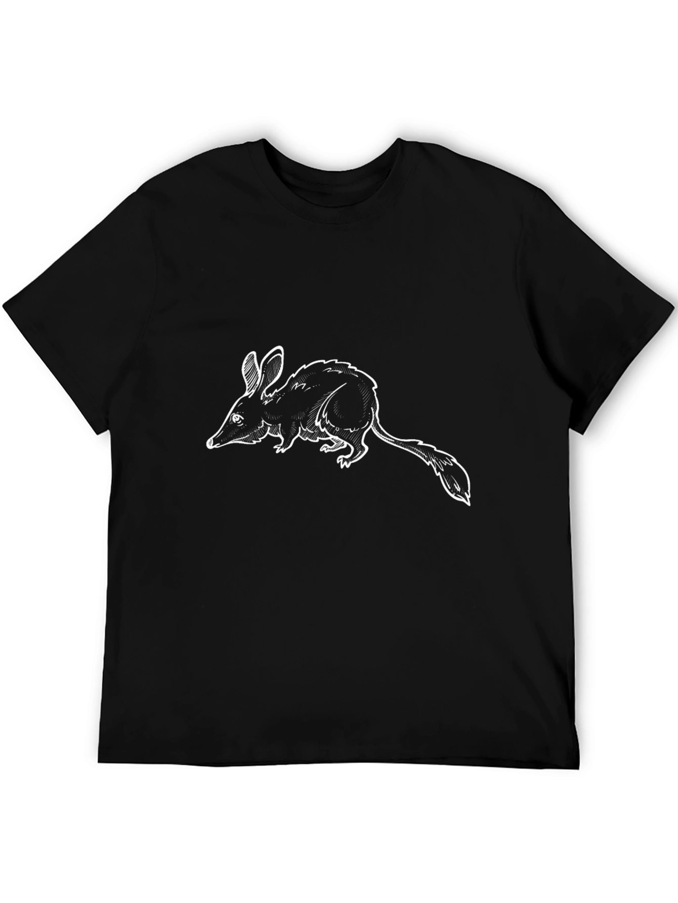 Bandicoot Graphic Tee - Mens Black T-Shirt