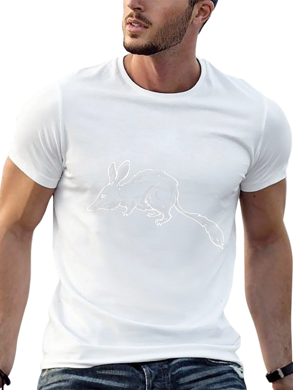 Bandicoot Graphic Tee - Mens Black T-Shirt