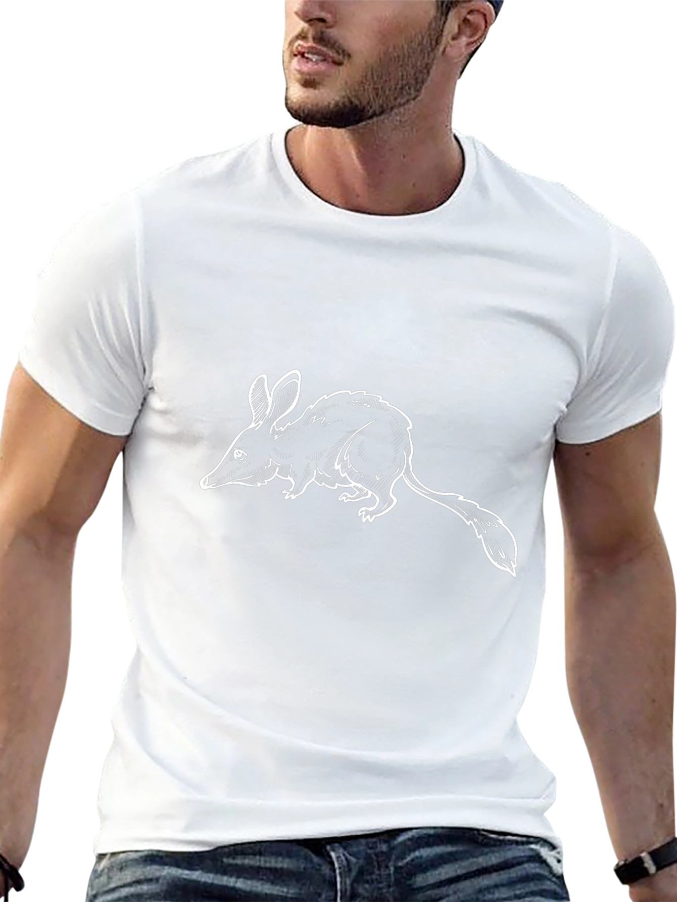 Bandicoot Graphic Tee - Mens Black T-Shirt