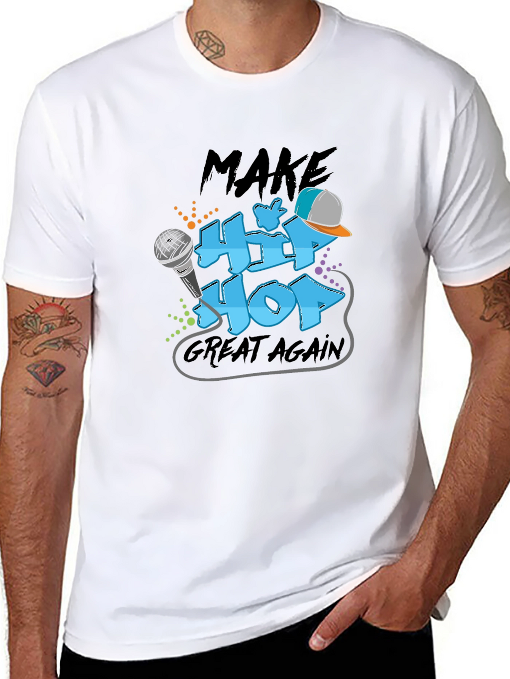 Make Hip Hop Great Again Graphic T-Shirt