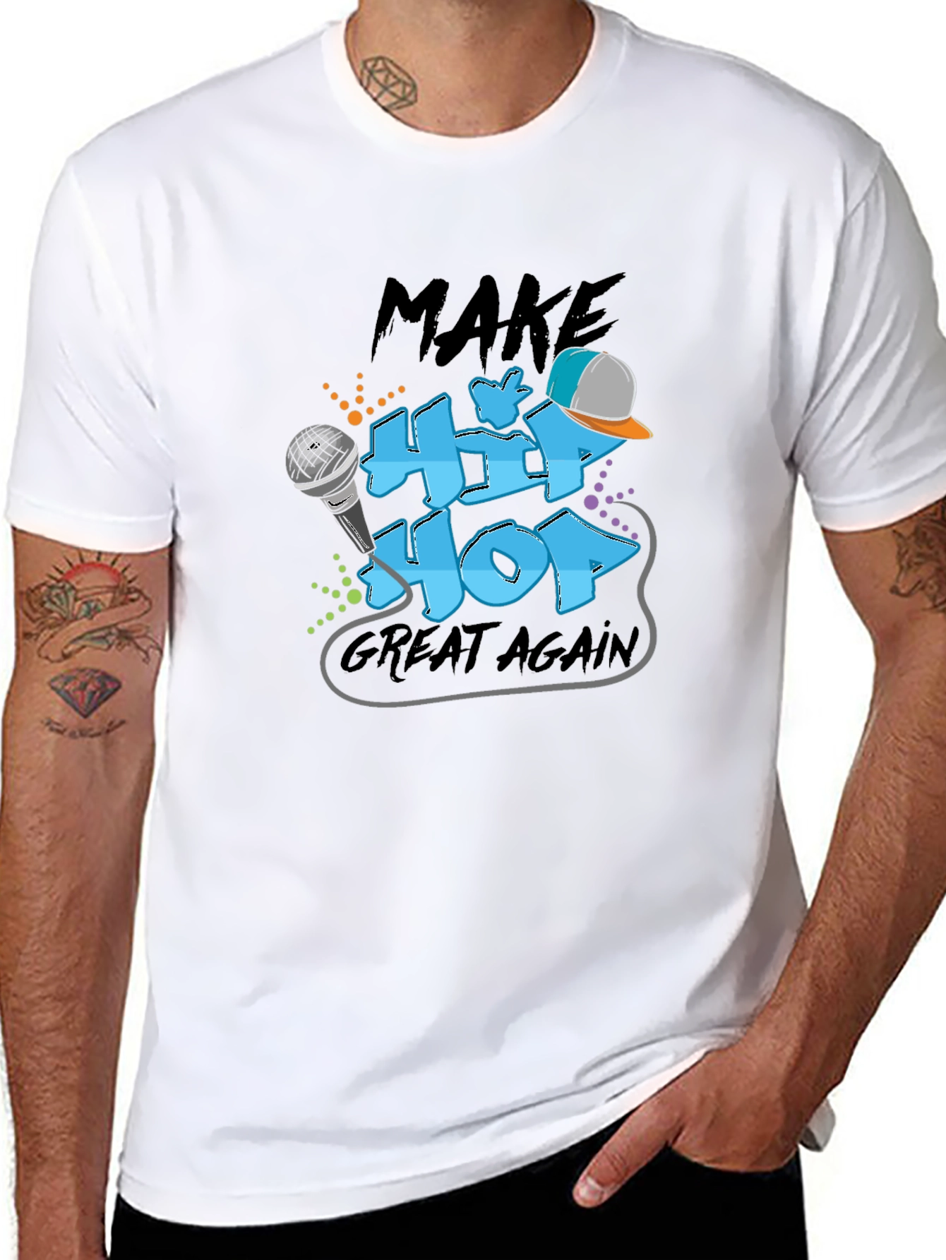 Make Hip Hop Great Again Graphic T-Shirt