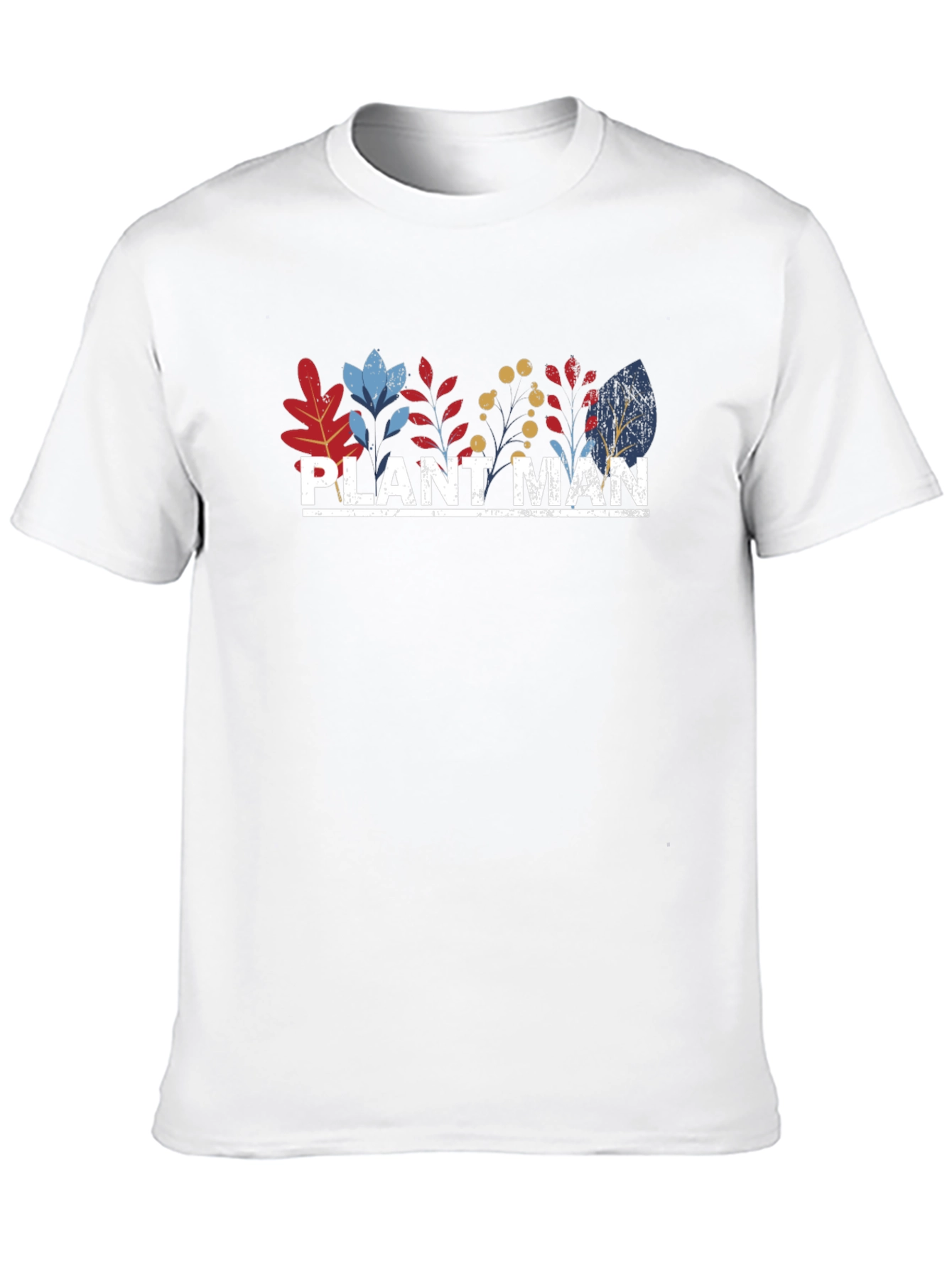 Plant Man Graphic T-Shirt Nature Lover Tee
