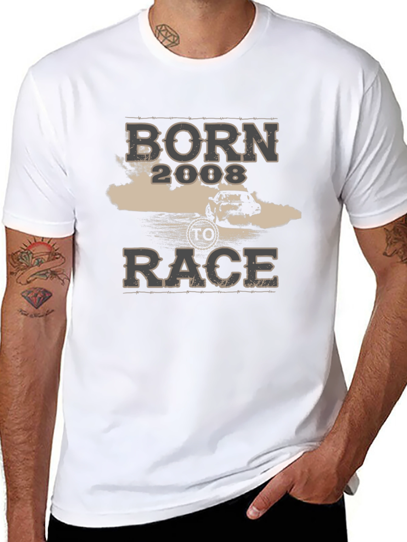 Born 2 Race 2008 T-Shirt