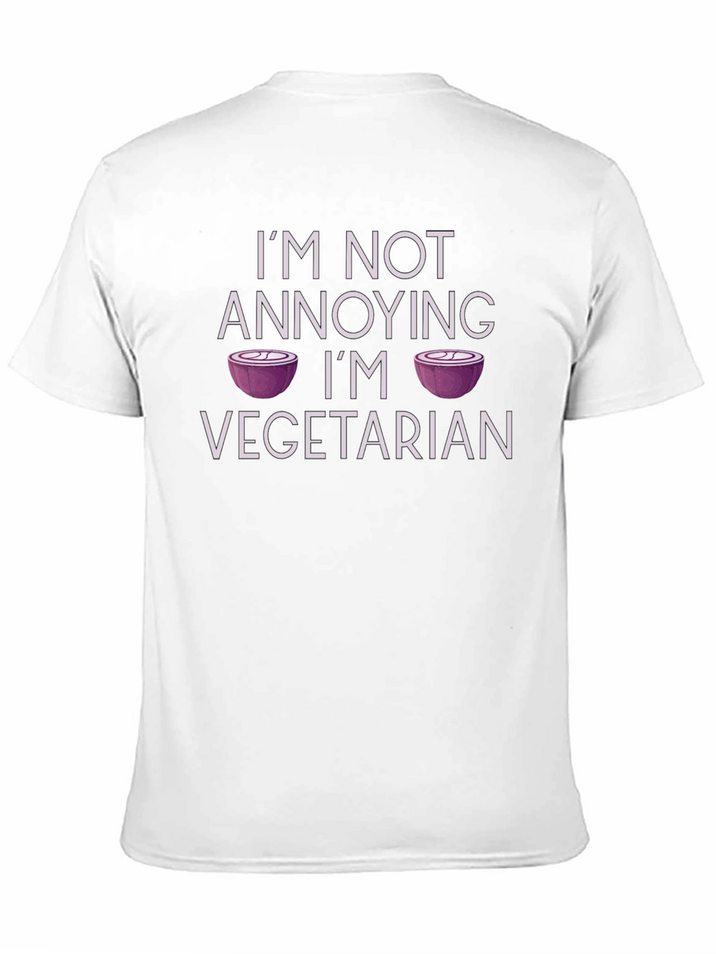 Vegetarian Humor T-Shirt - Funny Foodie Tee