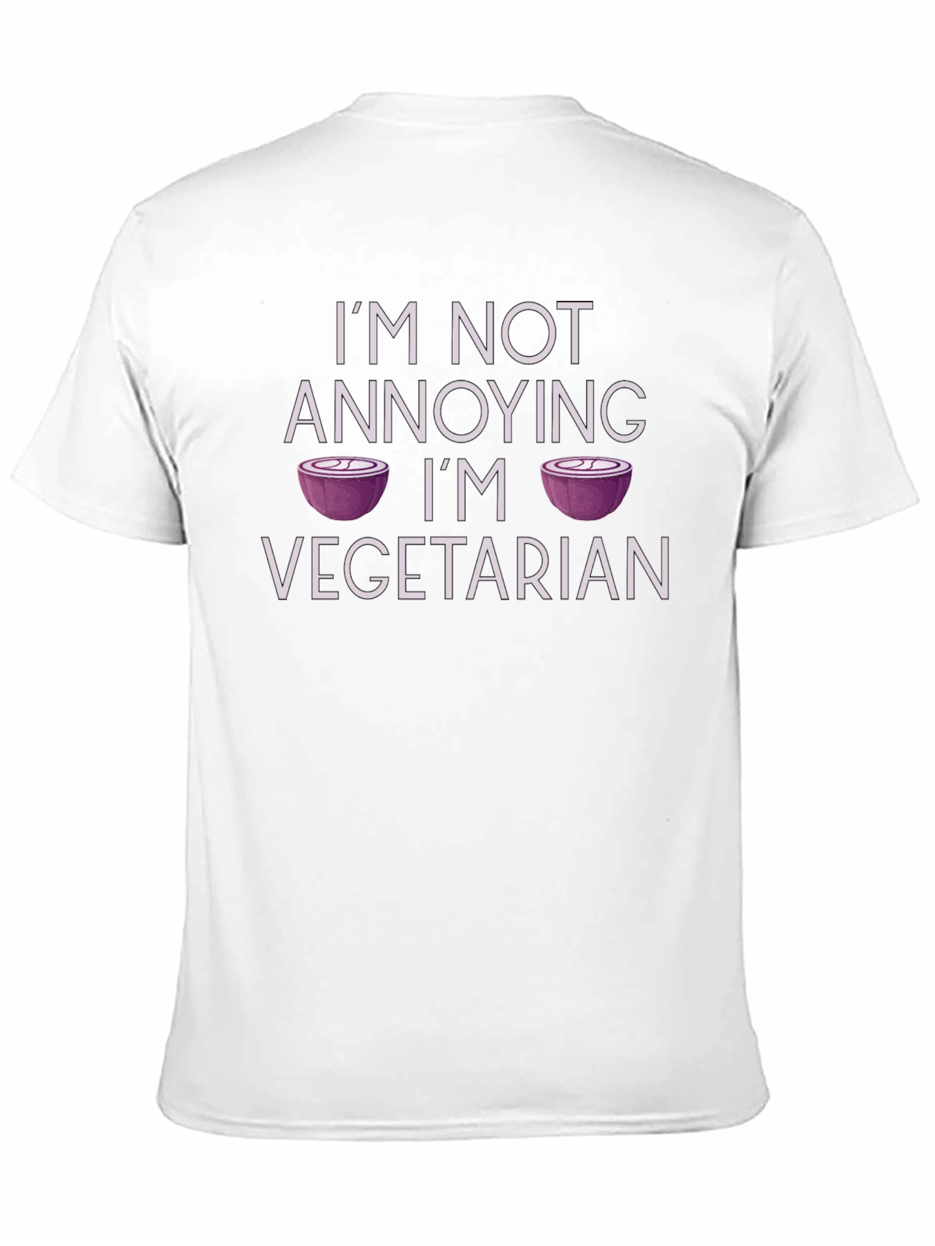 Vegetarian Humor T-Shirt - Funny Foodie Tee