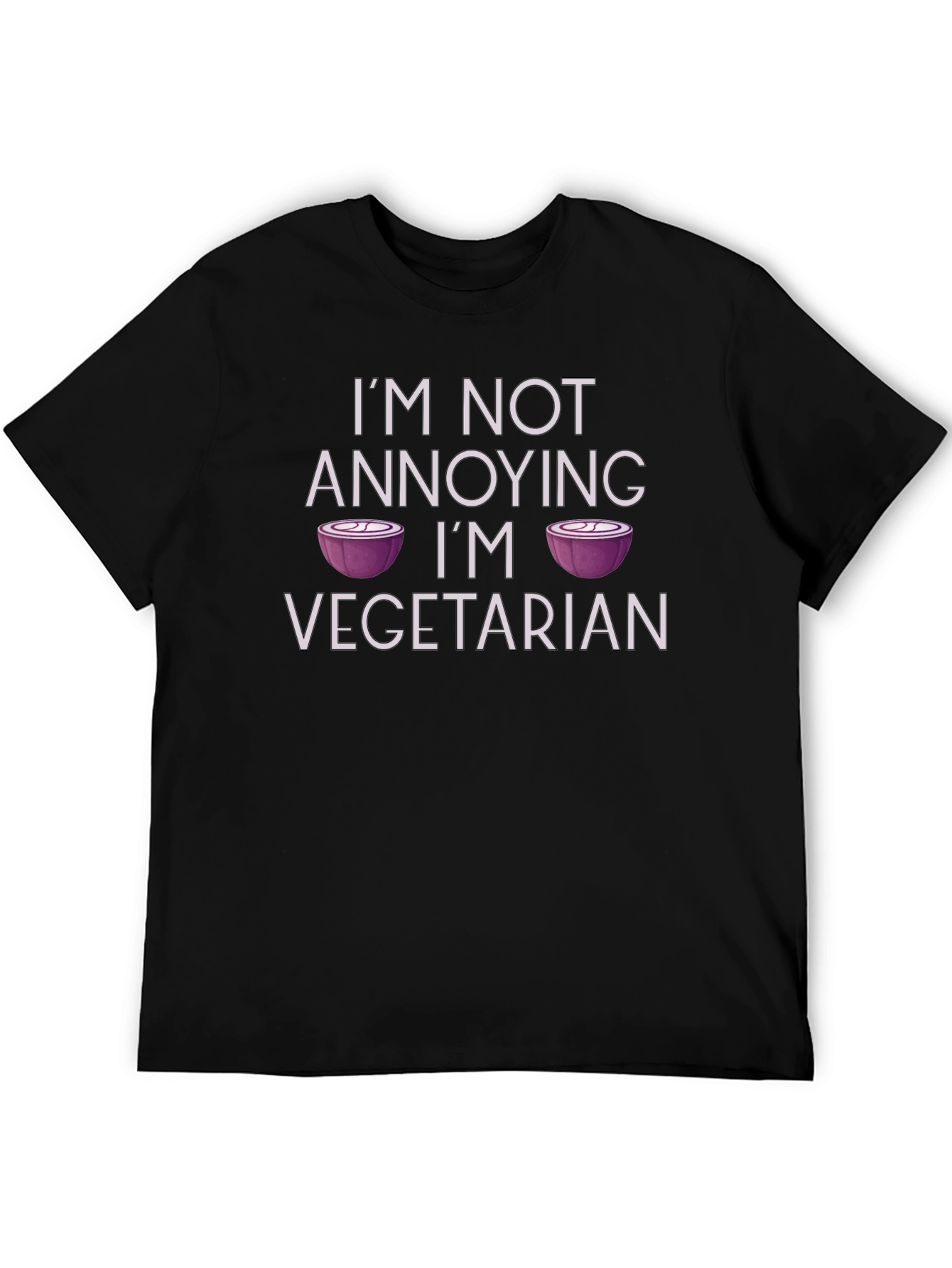Vegetarian Humor T-Shirt - Funny Foodie Tee