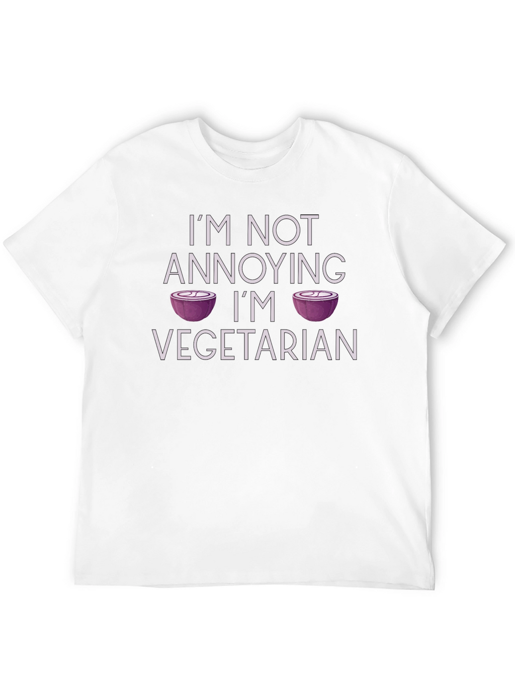 Vegetarian Humor T-Shirt - Funny Foodie Tee
