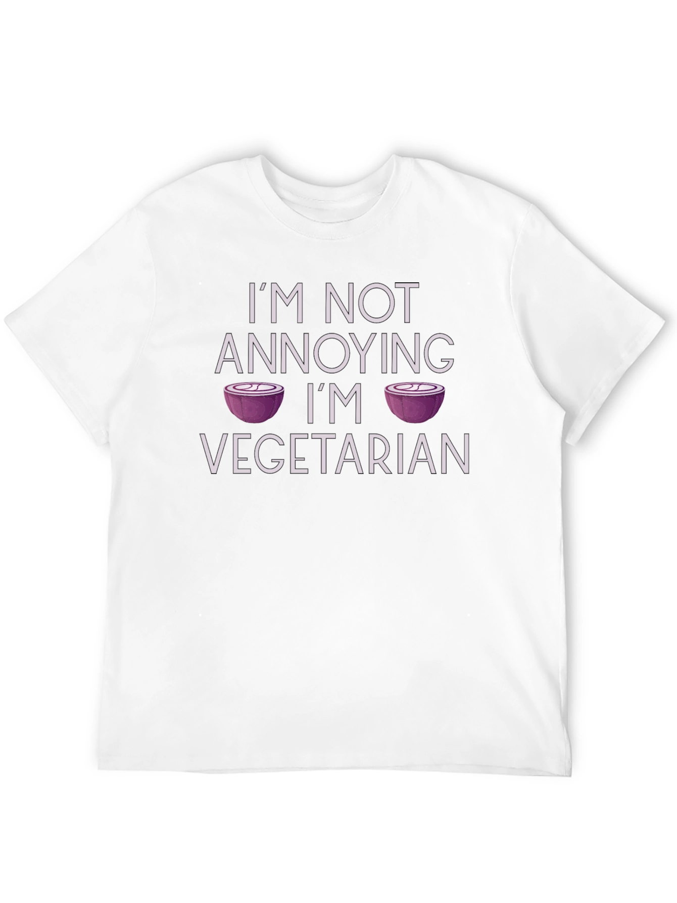 Vegetarian Humor T-Shirt - Funny Foodie Tee
