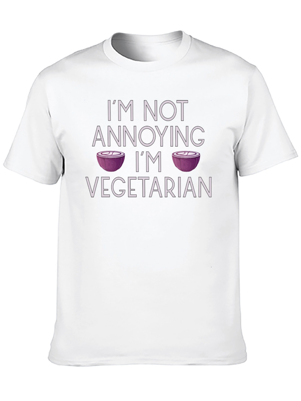 Vegetarian Humor T-Shirt - Funny Foodie Tee