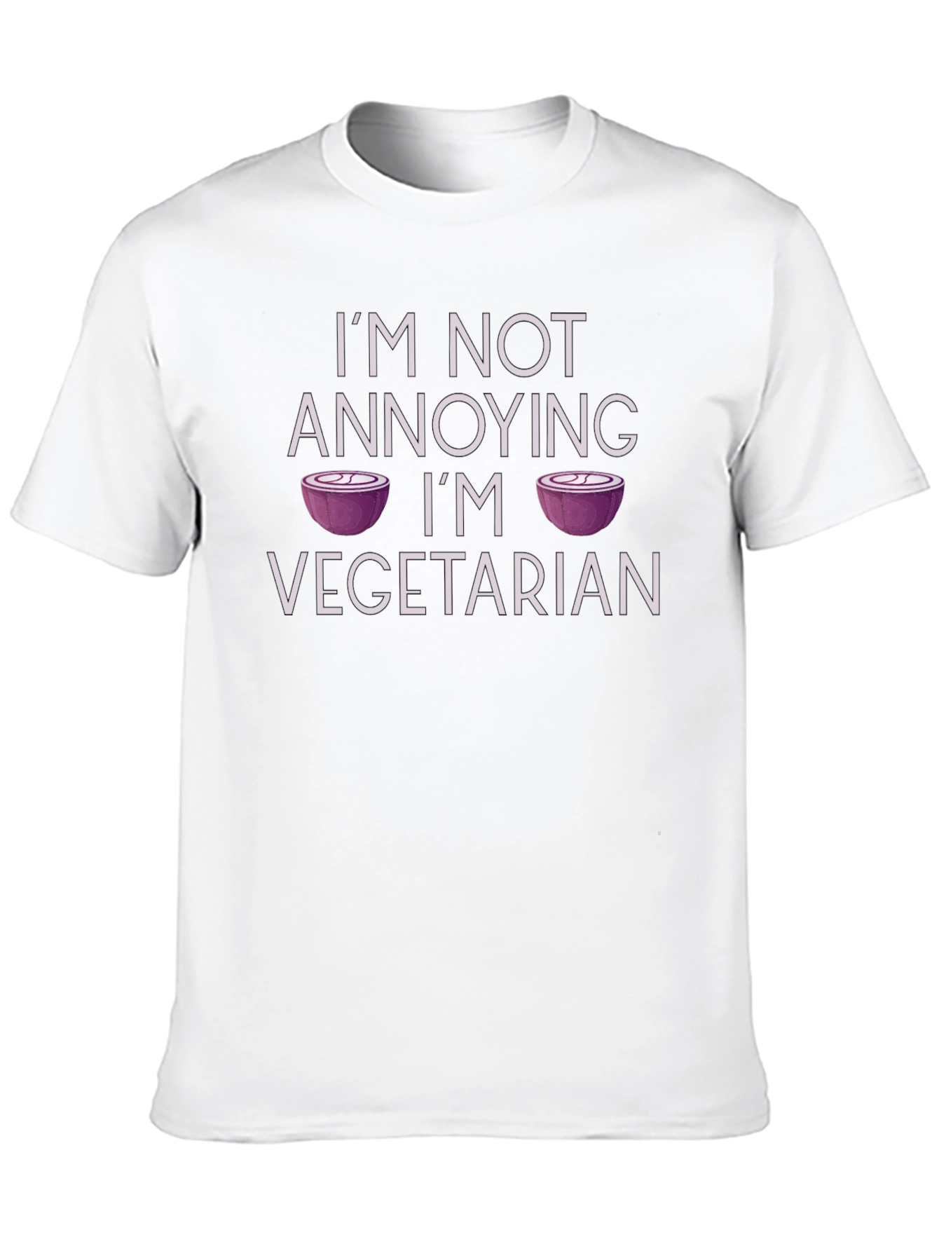Vegetarian Humor T-Shirt - Funny Foodie Tee