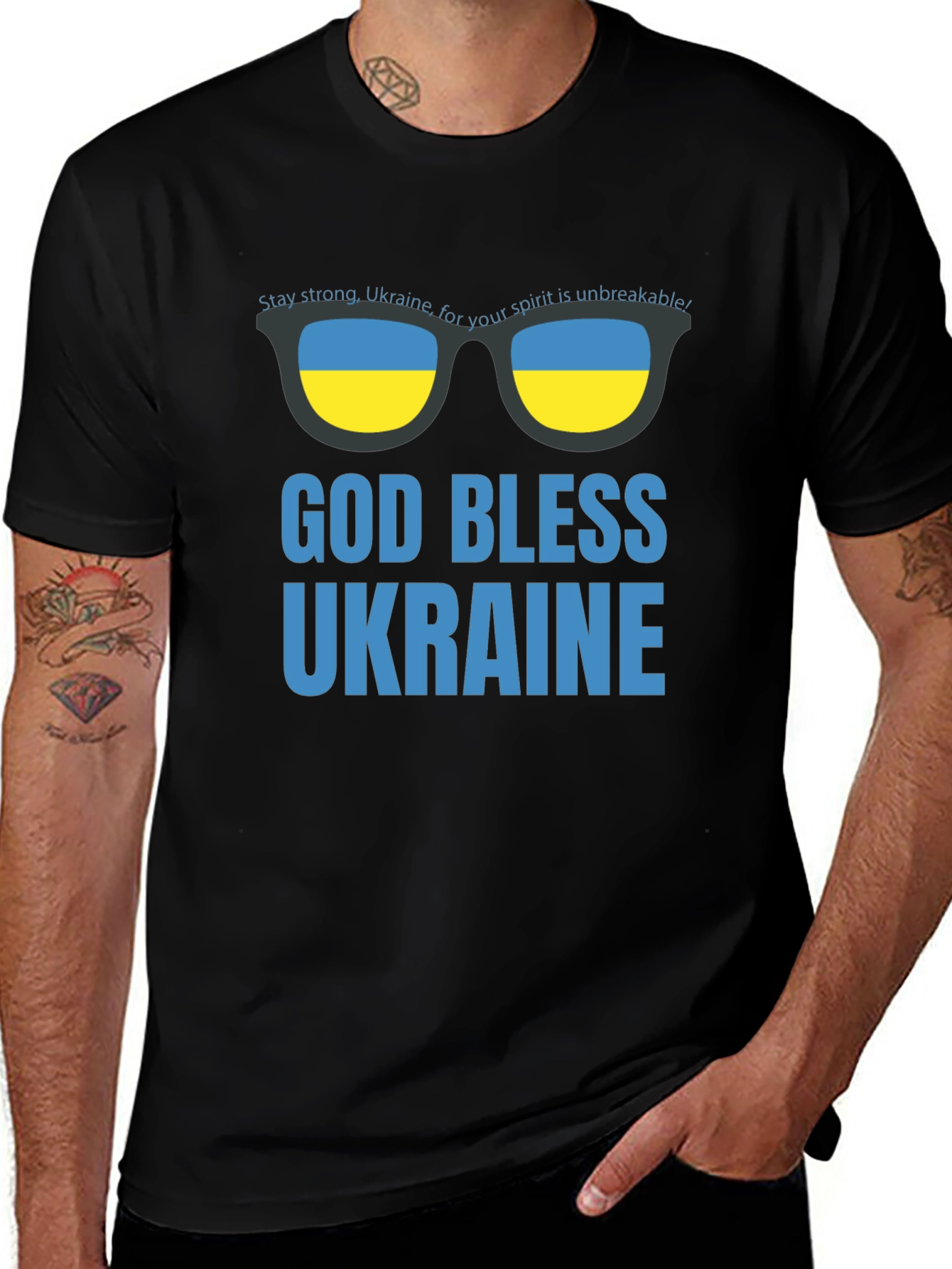 God Bless Ukraine T-Shirt - Support Ukraine