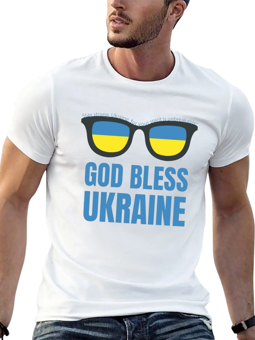 God Bless Ukraine T-Shirt - Support Ukraine