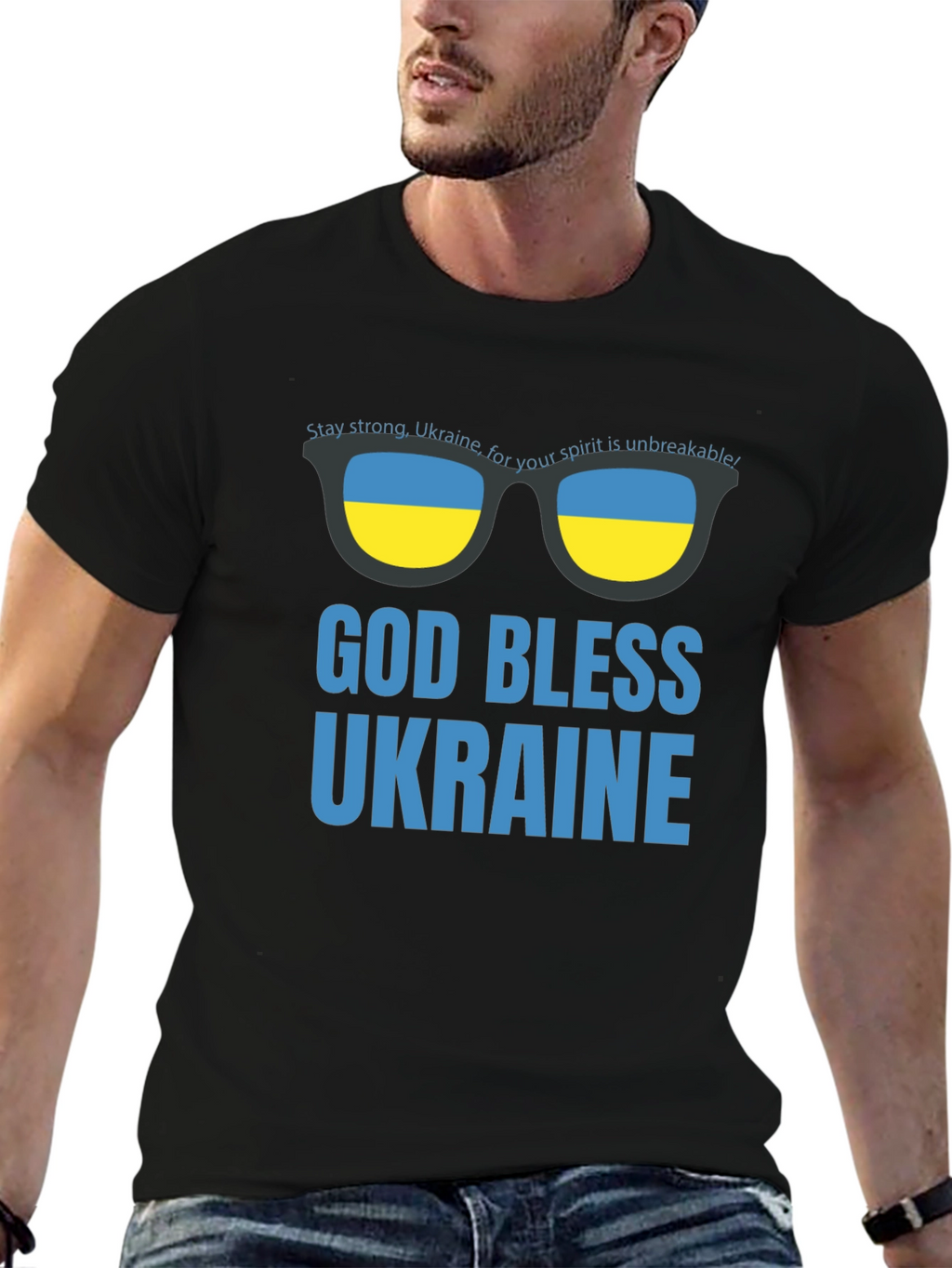 God Bless Ukraine T-Shirt - Support Ukraine