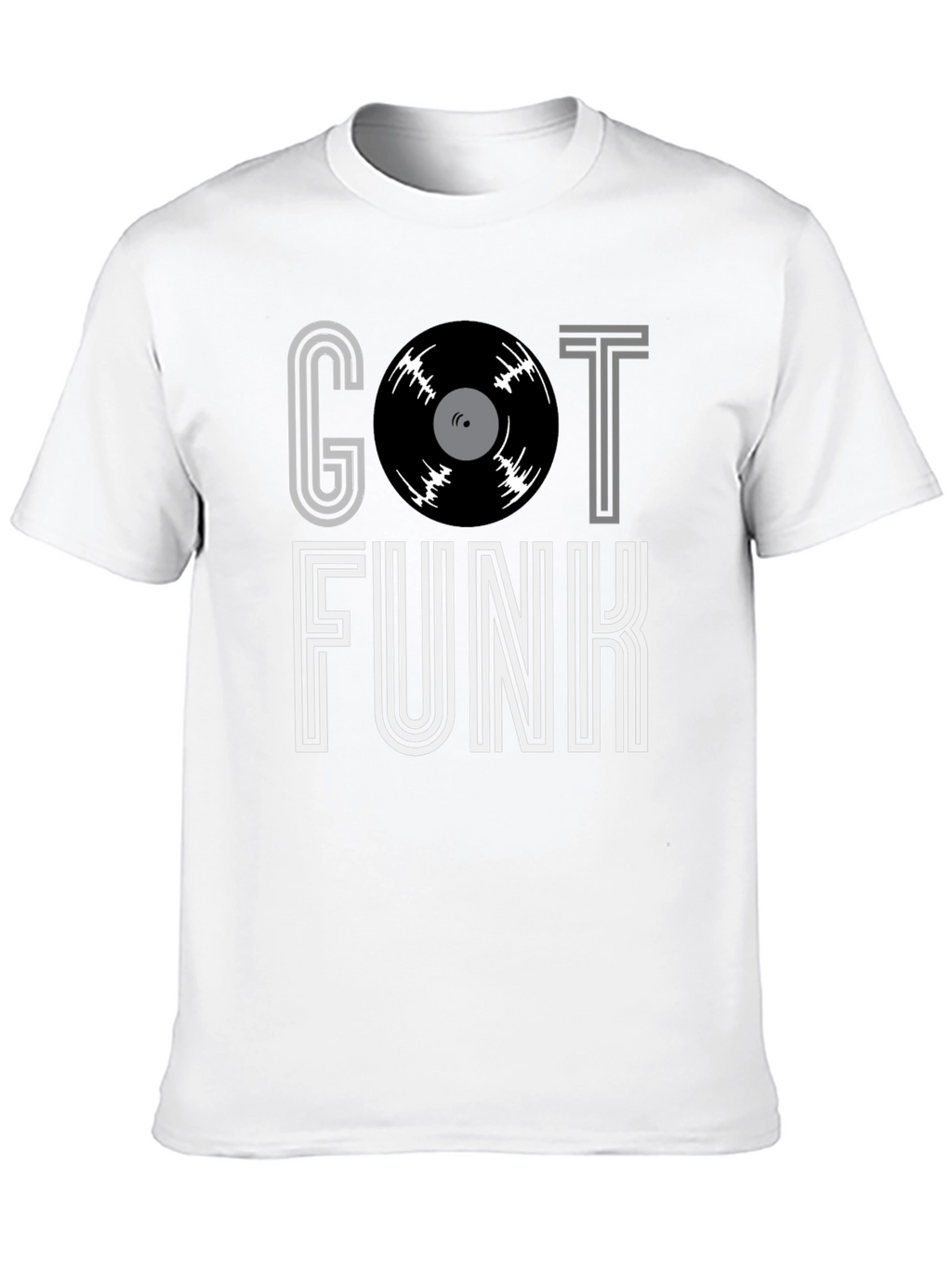 Got Funk Vinyl Record Graphic T-Shirt