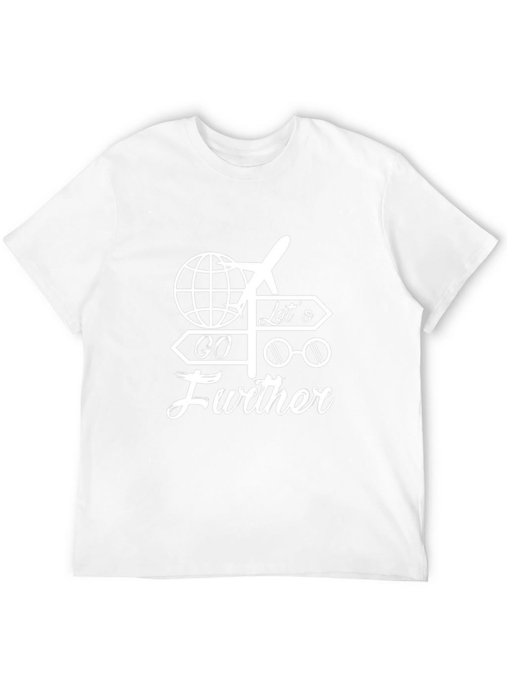 Travel Themed Graphic T-Shirt - Go Further