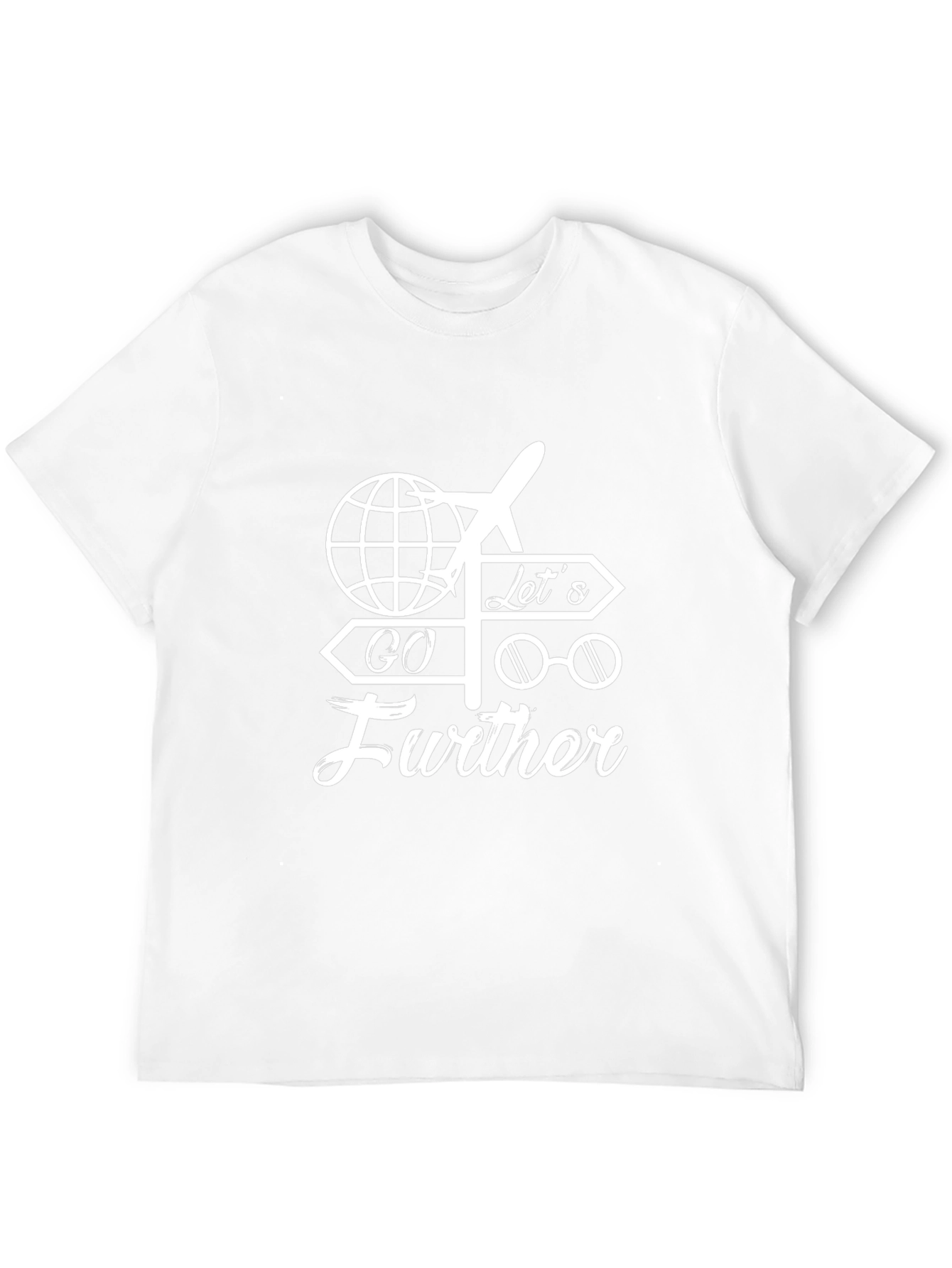 Travel Themed Graphic T-Shirt - Go Further